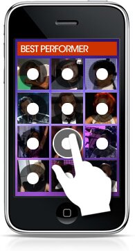 BET Awards 11 on the Apple iPhone