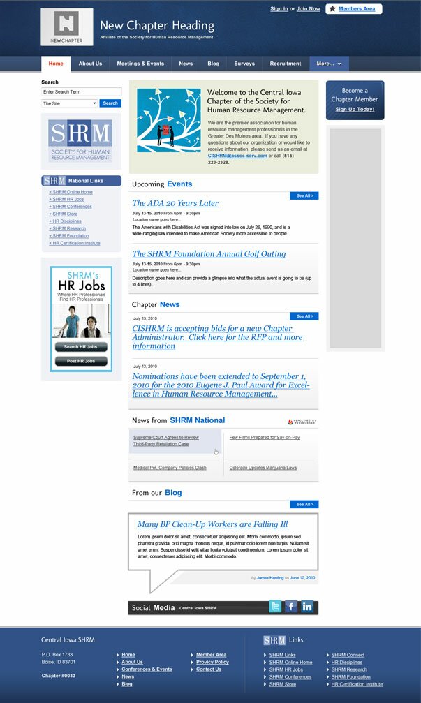 SHRM Chapter Homepage