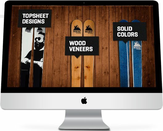 Wagner Shop landing page